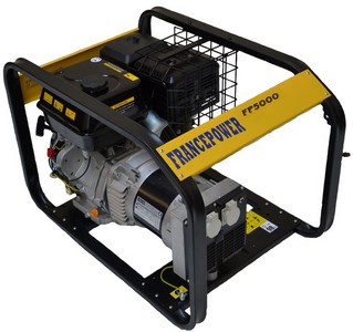 Groupe Electrogène Essence 5 KVA avec AVR motorisation Loncin