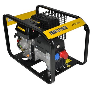 Groupe Electrogène Triphasés 6 KVA motorisation Loncin