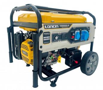 Groupe Débruité 8,0 Kva Démarrage Electrique avec Kit Roues