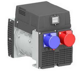 Alternateur triphasé 6 kVA avec AVR