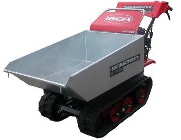 Transporteur à chenilles 500 kgs hydraulique dumper