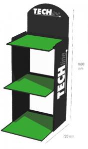 Présentoir TECHLine 3 étages